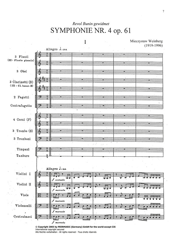 Symphonie Nr.4 op.61