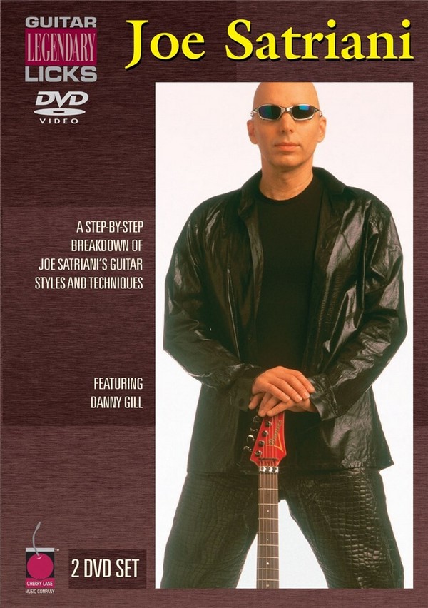 Joe Satriani - Legendary Licks Guitar 2 DVD Set