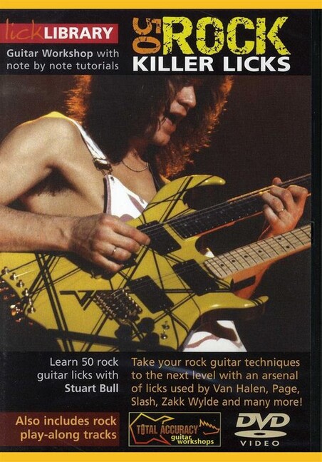 50 rock killer licks DVD-Video