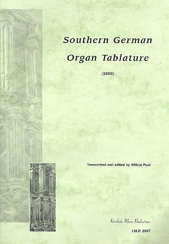 Southern German Organ Tablature