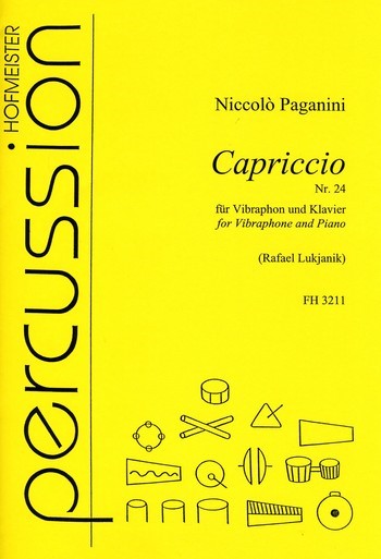 Capriccio Nr.24 für Vibraphon und Klavier