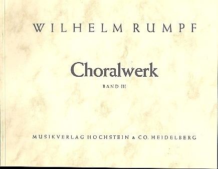 Das Choralwerk Band 3