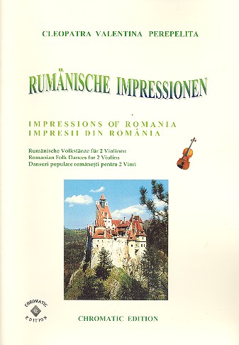 Rumänische Impressionen für 2 Violinen