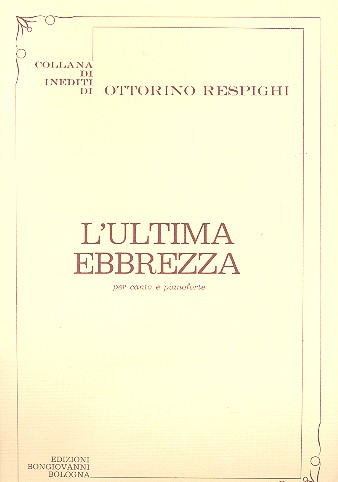 L'ultima ebbrezza