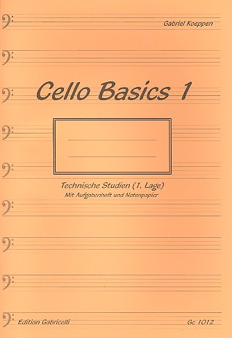 Cello Basics Band 1 für Violoncello