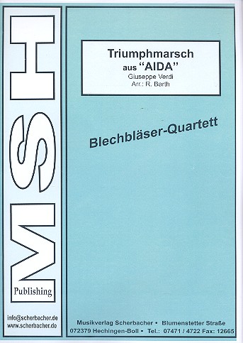 Triumphmarsch aus Aida für  2 Trompeten und