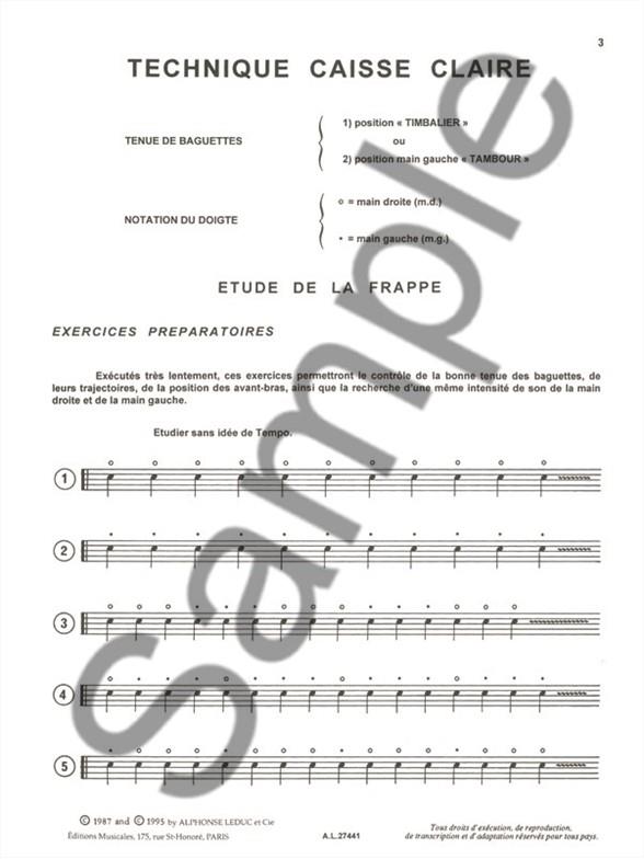 La classe de batterie dans