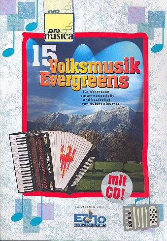 15 Volksmusik Evergreens (+CD)