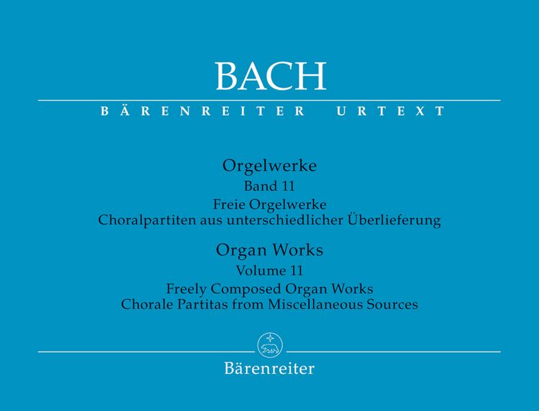Freie Orgelwerke und Choralpartiten