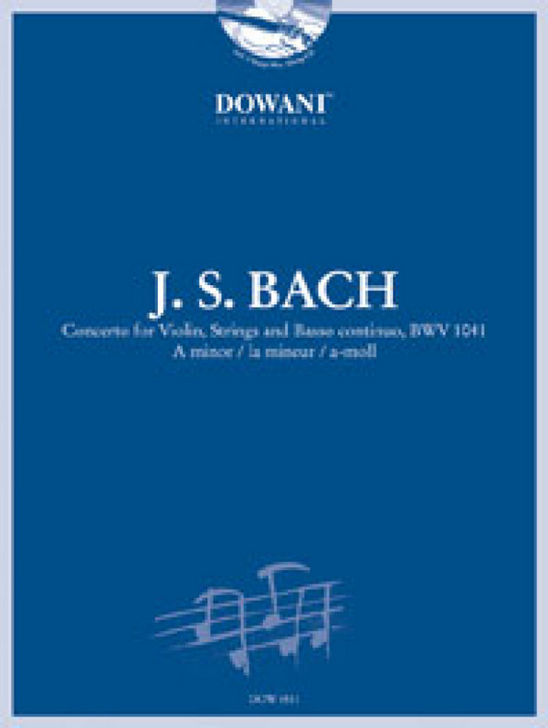 Konzert a-Moll BWV1041 für Violine, Streicher