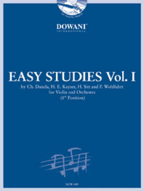 Easy Studies vol.1 (+CD) für Violine und klavier