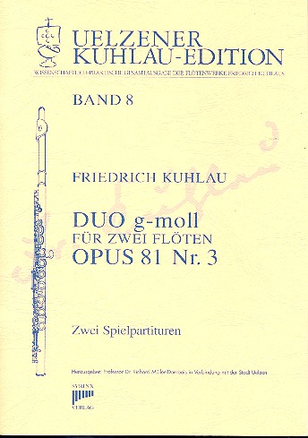 Duo g-Moll op.81,3 für 2 Flöten