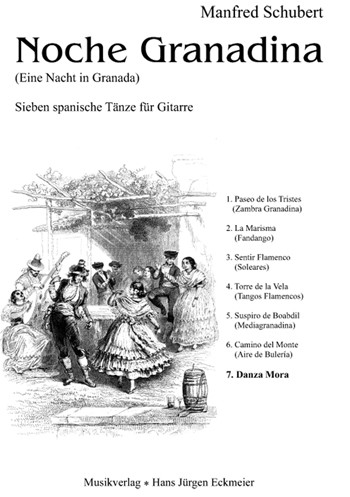 Danza Mora für Gitarre