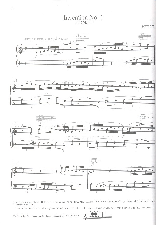 Inventions and Sinfonias (+CD)