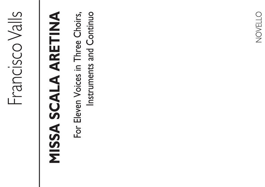 Missa Scala Aretina para 11 voces eb 3 coros,