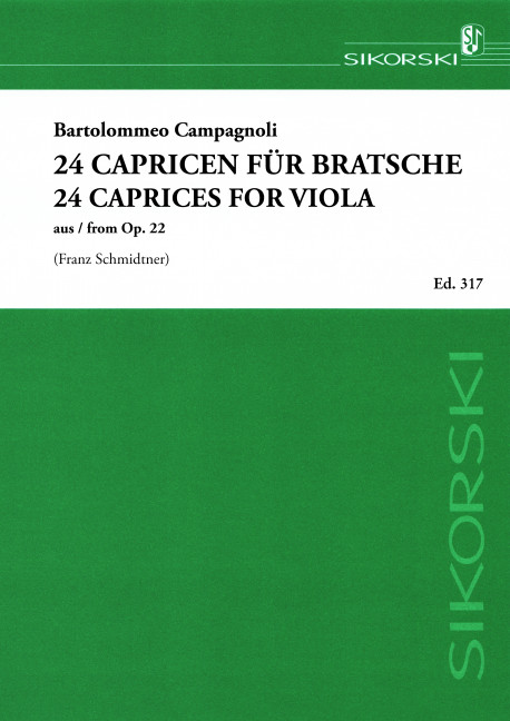 24 Capricen op.22