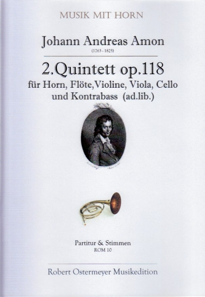 Quintett Nr.2 op.118 für Horn, Flöte, Violine,