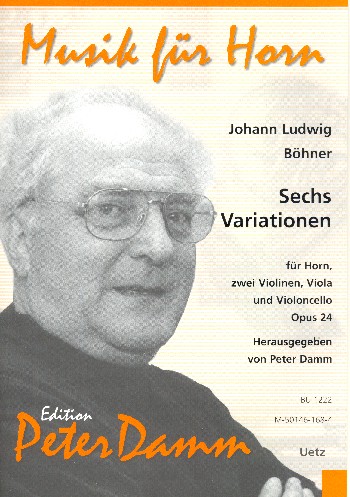 6 Variationen op.24 für Horn, 2 Violinen,