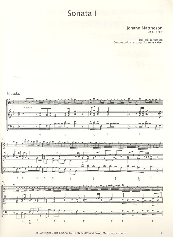 12 Sonaten Band 1 (Nr.1-3)