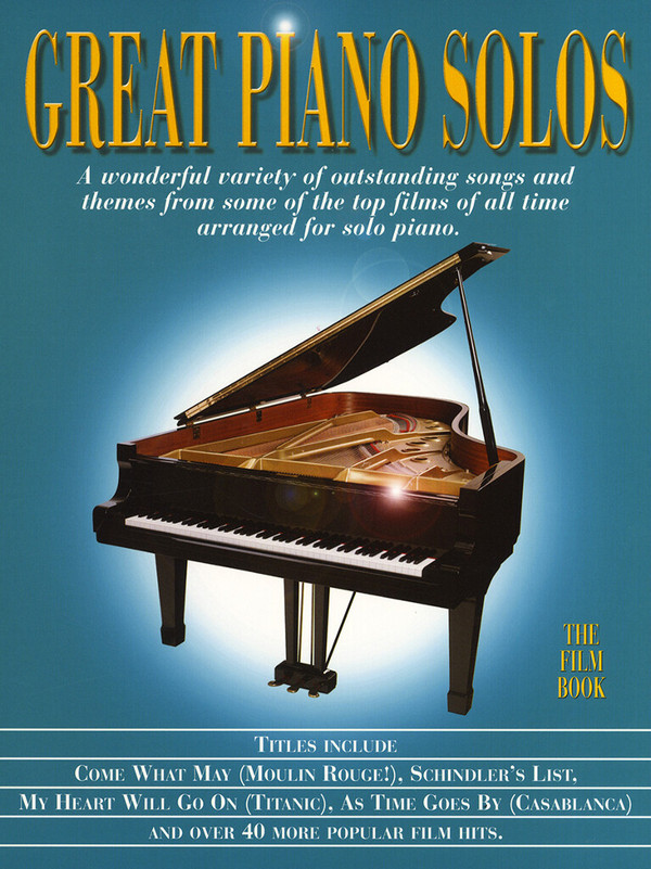 Great piano solos - the film book