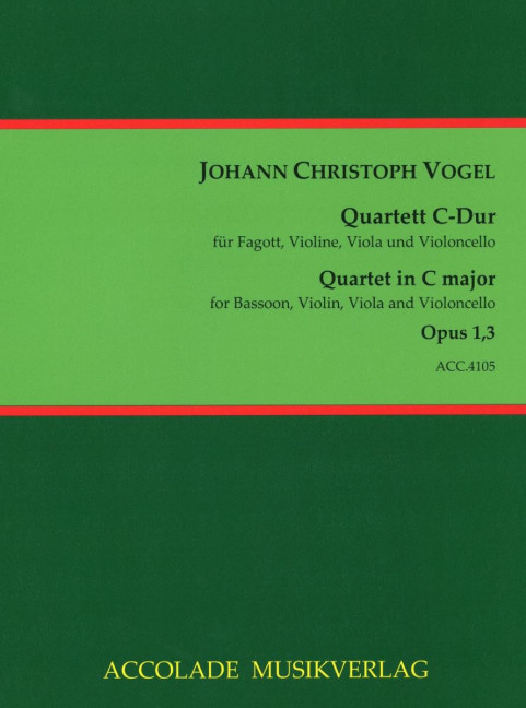 Quartett C-Dur op.1,3 für