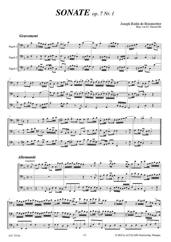 6 Sonaten op.7 Band 1 (Nr.1-3)