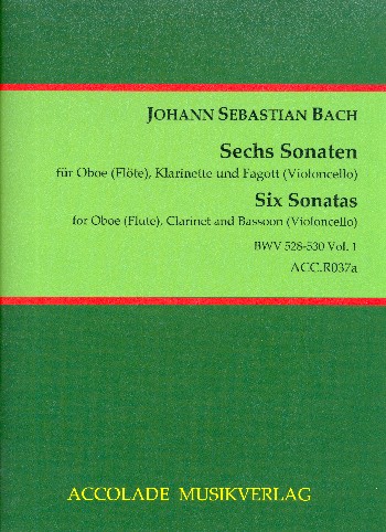 6 Triosonaten Band 1 (BWV525-527)