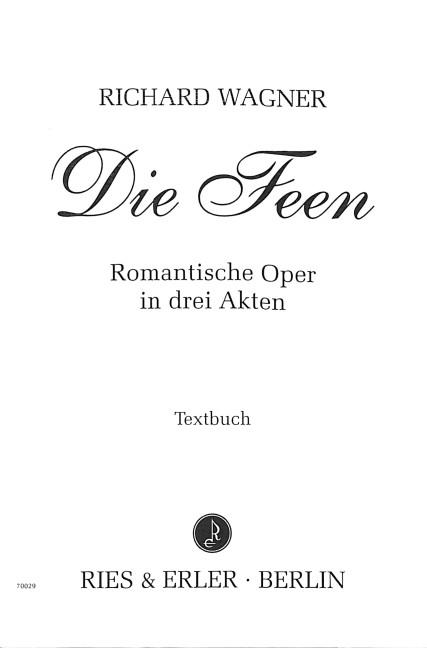Die Feen Libretto (dt)