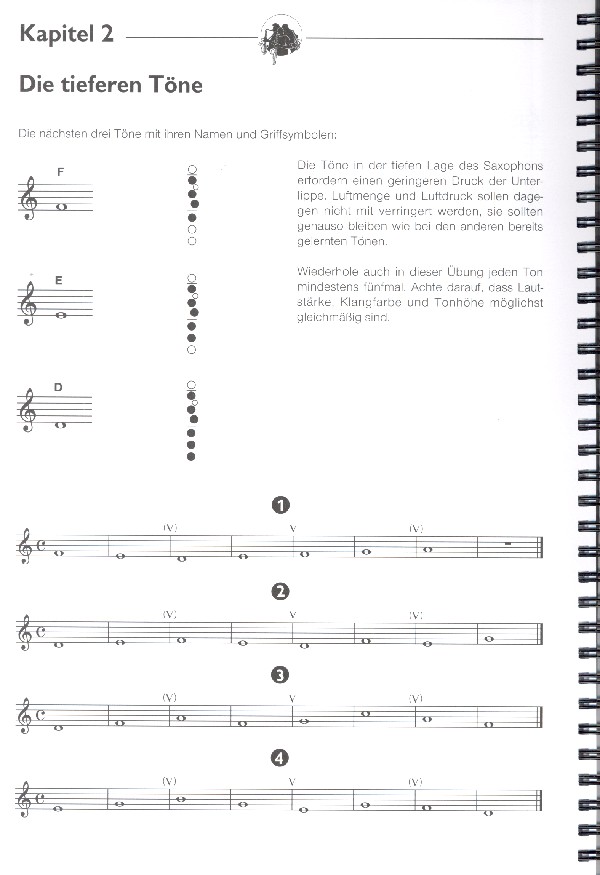 Das Saxophonbuch Band 1 (+Online Audio) für