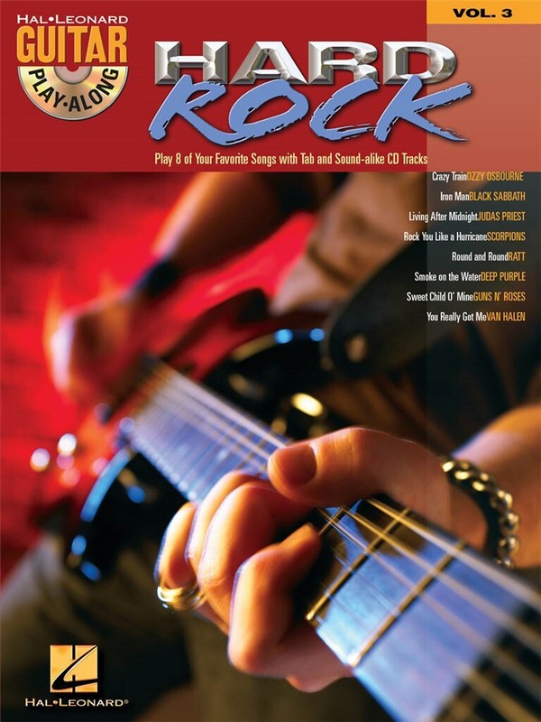 Guitar playalong vol.3 (+audio access): Hard Rock