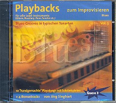 Playbacks zum Improvisieren vol.3 - Blues