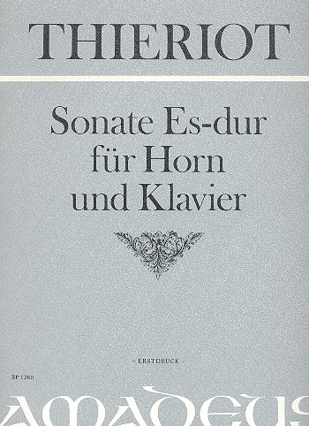 Sonate Es-Dur für Horn und Klavier