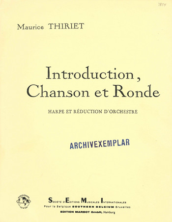 Introduction, chanson et ronde