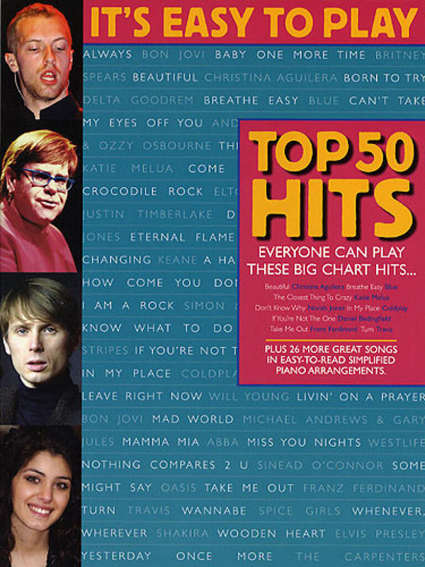 It's easy to play Top 50 Hits vol.5