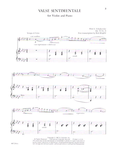 2 sentimental pieces 