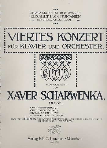 Konzert f-Moll Nr.4 op.82 für Klavier und Orchester