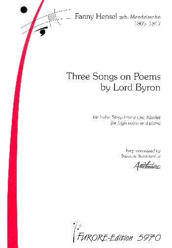 3 Songs on Poems by Lord Byron
