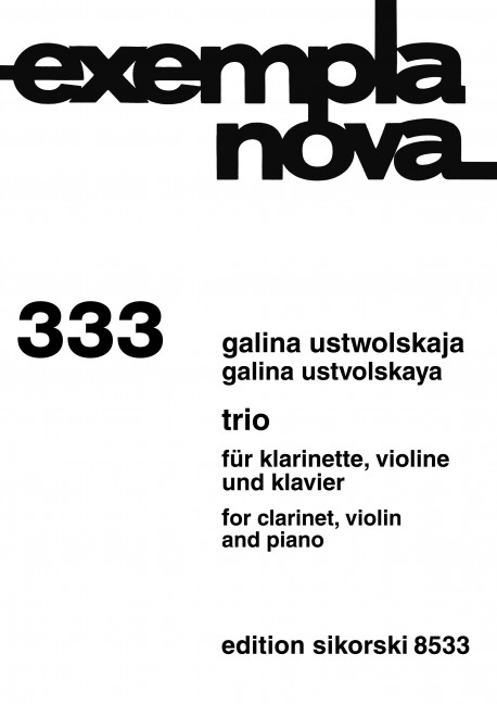 Trio für Klarinette, Violine