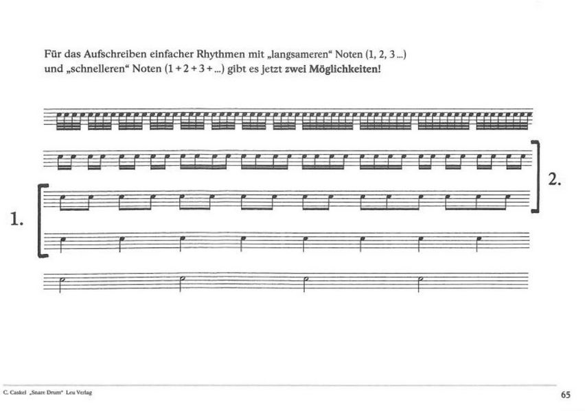 Snare Drum Step by Step Band 1