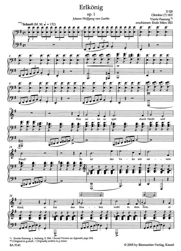 Lieder Band 1 