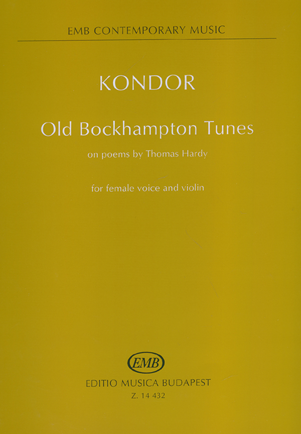 Old Bockhampton tunes for female voice and violin