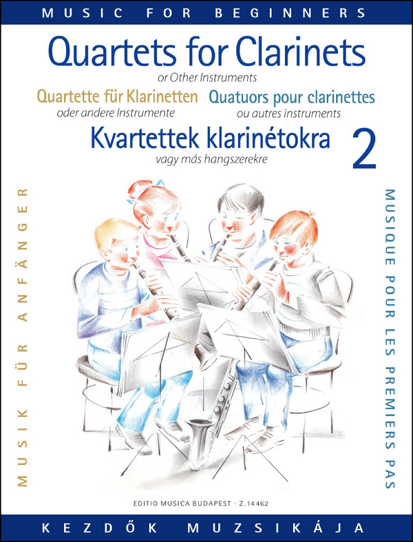 Klarinettenquartette für Anfänger