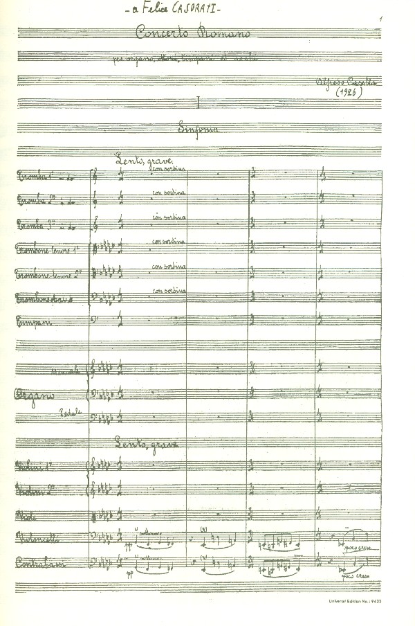 Concerto Romano op.43