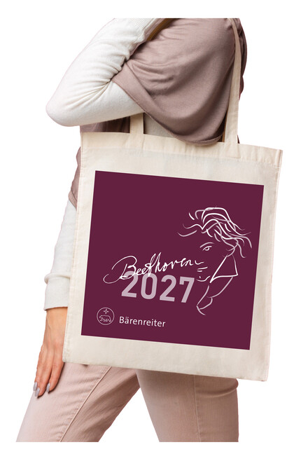Baumwolltasche - Beethoven 2027