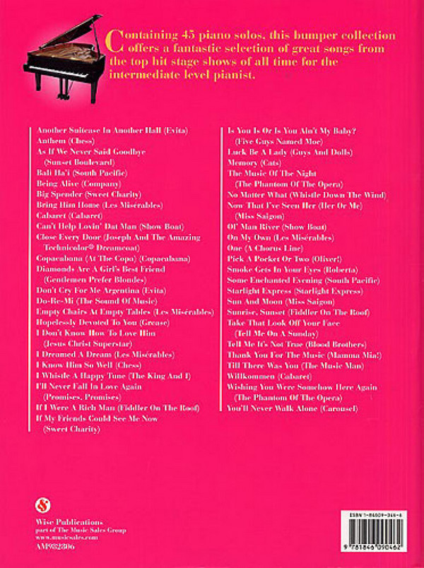 Great piano solos - the Show Book