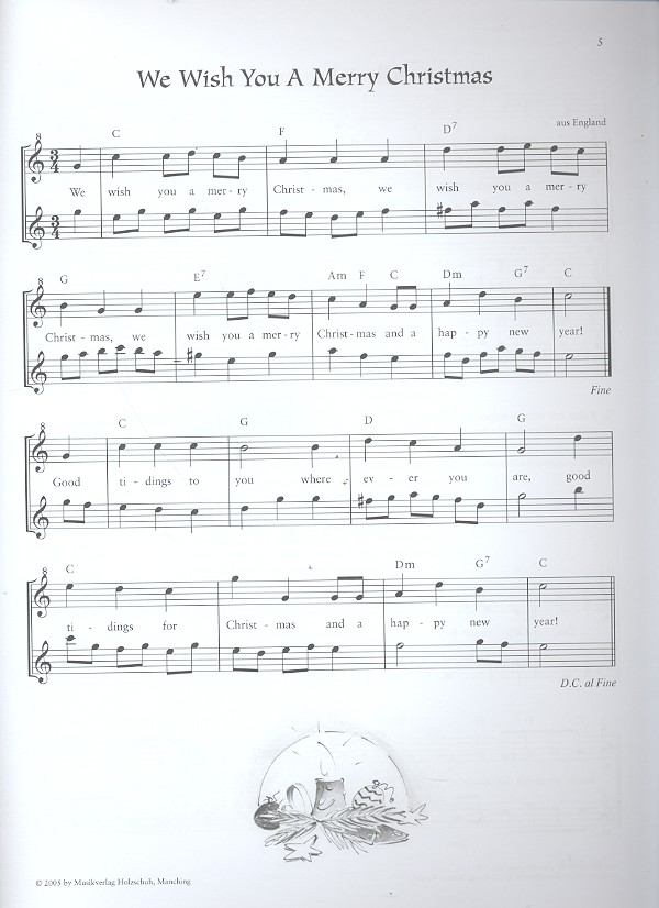 Jede Menge Weihnachtslieder