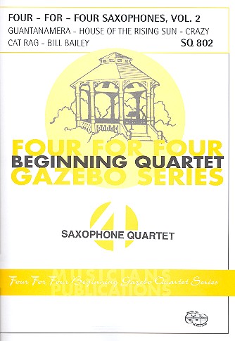Four for four saxophones vol.2