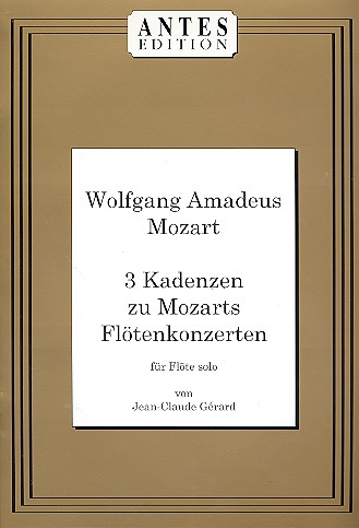 3 Kadenzen zu Mozarts Flötenkonzerten
