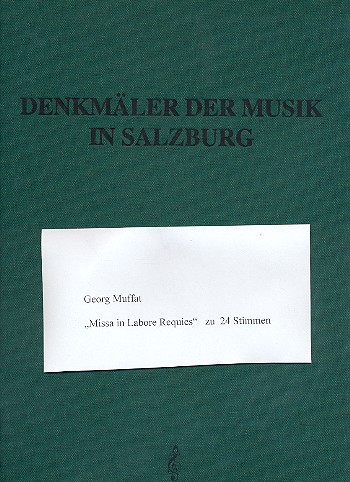 Missa in labore für Chöre und Bc