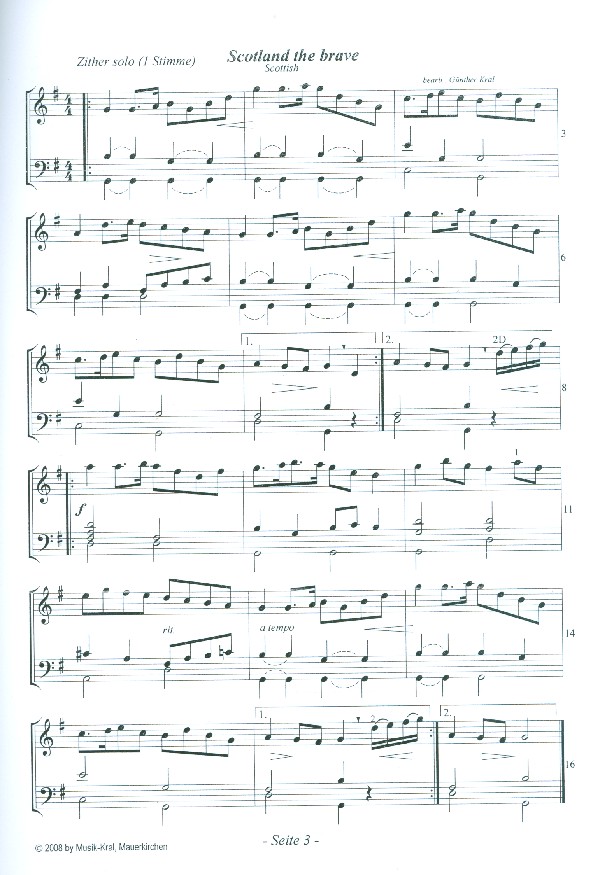 Irische und schottische Tänze und